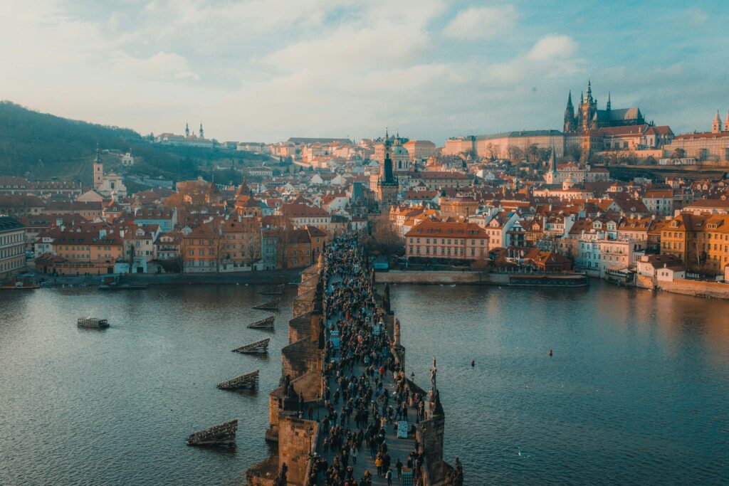 prague city view
